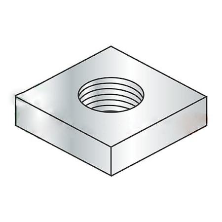 Newport Fasteners M5-0.8 Thin Square Nuts/18-8 Stainless Steel/DIN 562 , 3000PK 808966